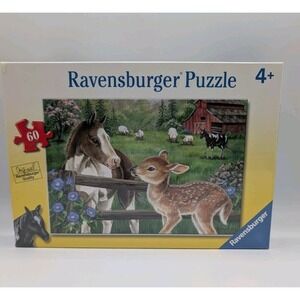 Ravensburger "New Neighbors" 60-Piece Jigsaw Puzzle Softclick Technology SEALED